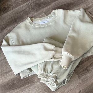 TNA Sage Green CozyAF Lounge Set